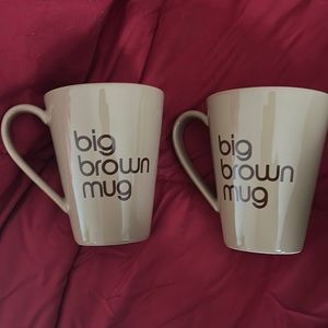 Bloomingdale’s big brown mug coffee mugs